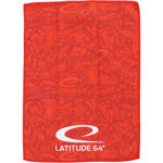 Latitude 64° Quick dry towel Red